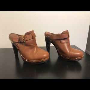 BCBG Generation High Heel Mules Size 5.5